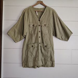 Vanessa Bruno Olive Green Jumpsuit